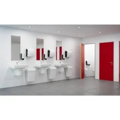 Dispenser t/aftørringspapir, Katrin 82094, system towel hvid XL