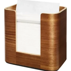 Dispenser til servietter Tork 273002 valnød træ og plastik 19,30cm x13,60cm x 20,30cm