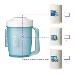 Dispenser Tork M1 - 658002 til mini håndklæderuller hvid mini
