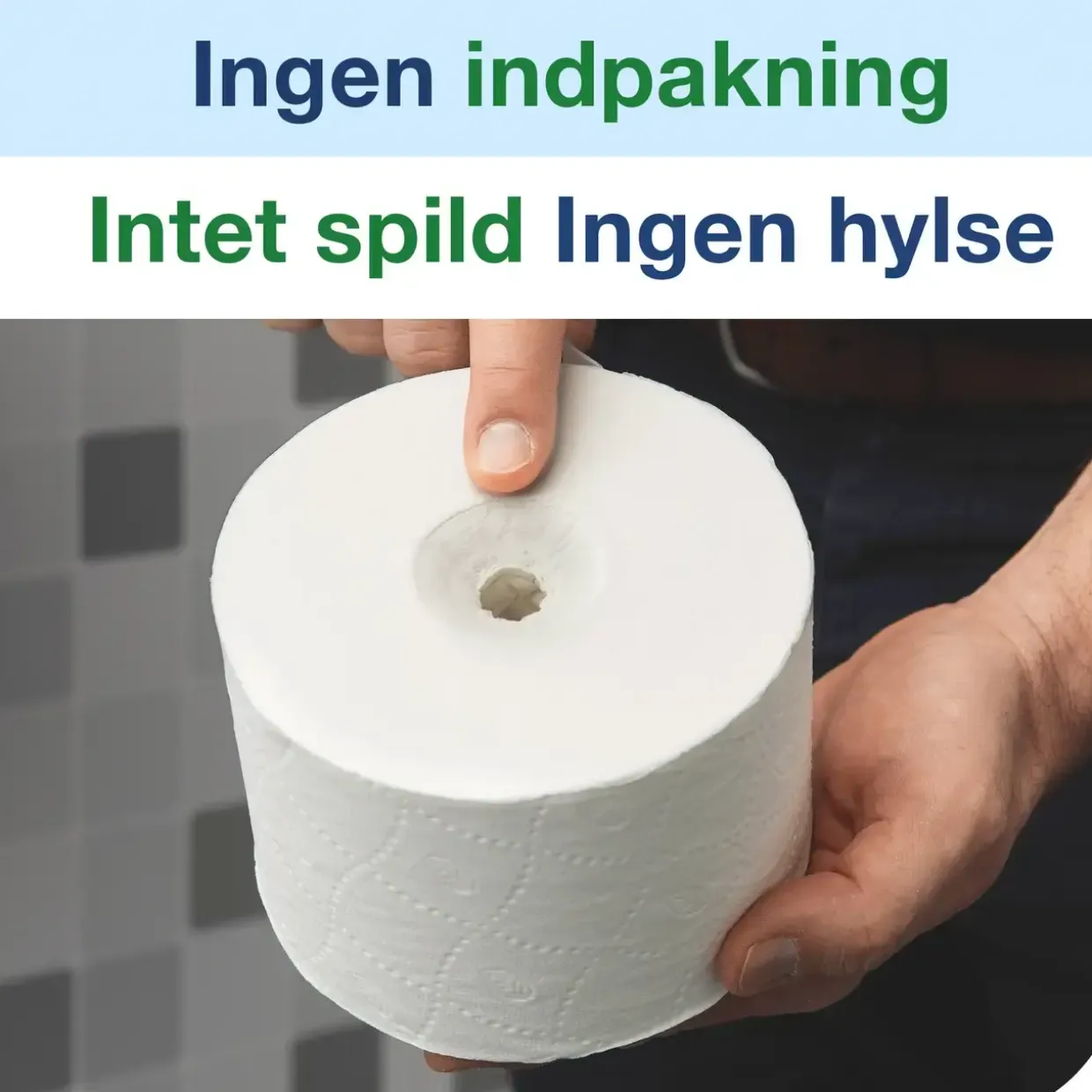 Dispenser Tork OptiServe T7 sort 2 ruller u/hylse 558042