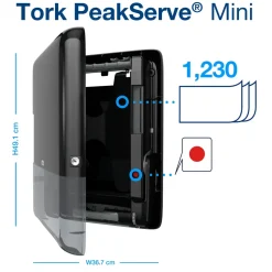 Dispenser Tork 552558 Peakserve Mini Continous H5 sort