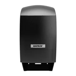 Dispenser t/toiletpapir, Katrin 77519, system toilet sort