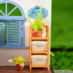 DIY Drivhus miniaturerum, H: 19 cm, L: 19 cm, B: 24 cm, 1 stk.