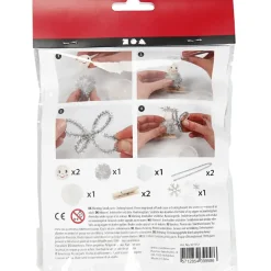 DIY julepynt kreativt minikit - engle 1sæt