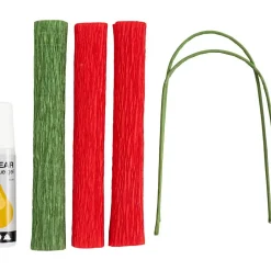 DIY Kit Crepepapir Roser Stræk crepe: 180% 105 g
