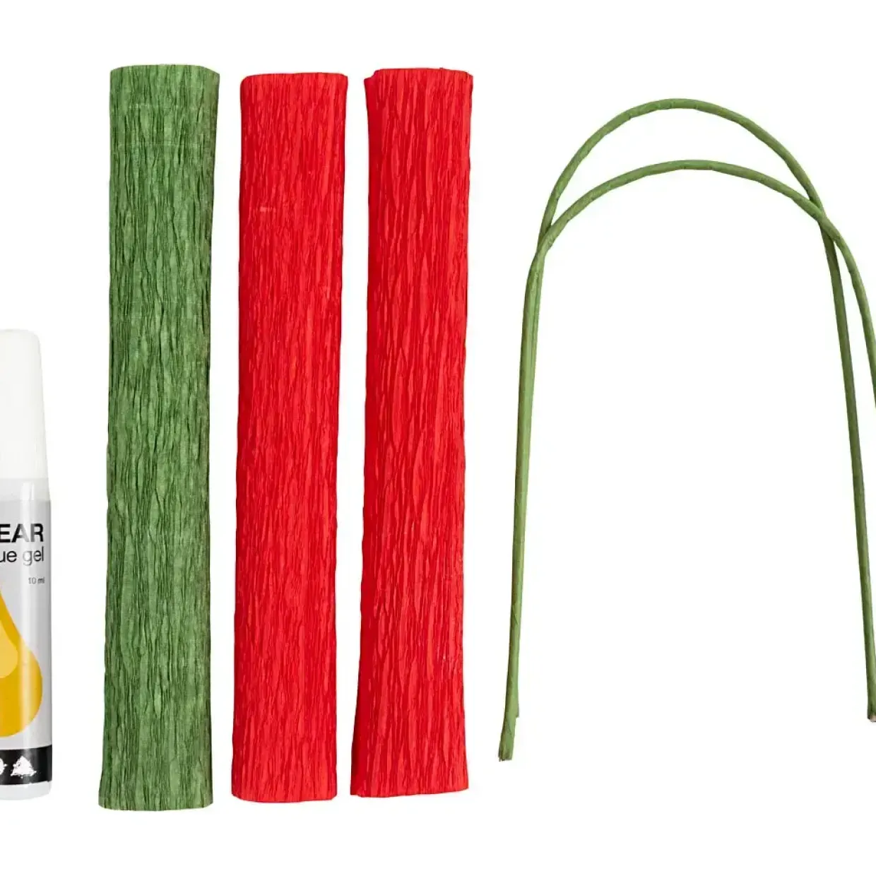 DIY Kit Crepepapir Roser Stræk crepe: 180% 105 g