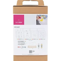 DIY Kit Farvelægning, Paint by numbers, akrylmaling - 1 pk