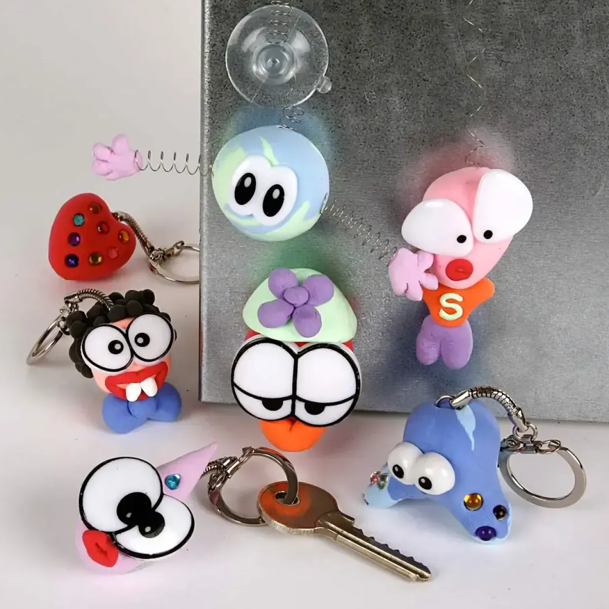 DIy kit Funny Friends large - 1 sæt