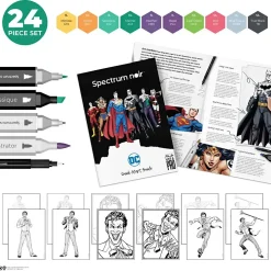 DIY Kit Illustration Helte og skurke: Joker ass. farver