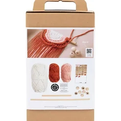 DIY Kit Macramé vægdekoration