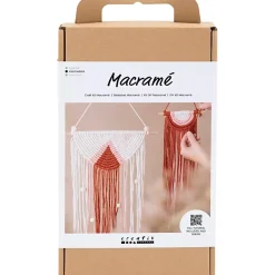 DIY Kit Macramé vægdekoration