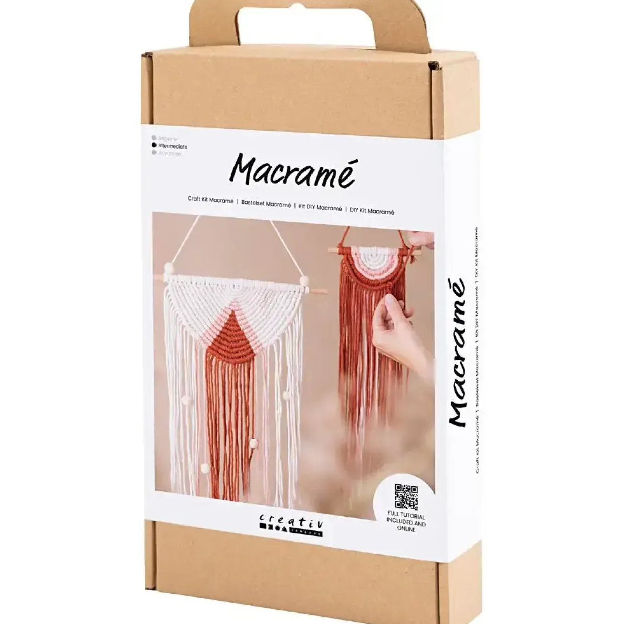 DIY Kit Macramé vægdekoration