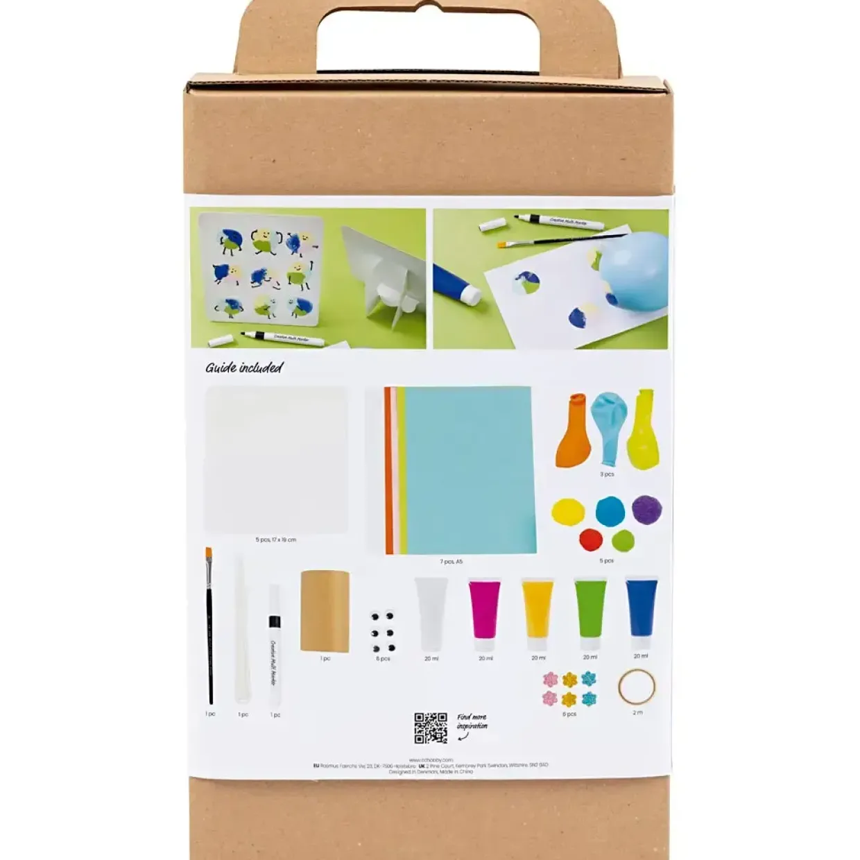 DIY Kit Male, ass. farver - 1 pk