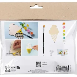 DIY Kit Mini Male Isvaffel ass. farver
