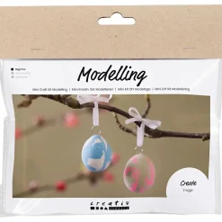 DIY Kit Mini Modellering Marmorerede æg