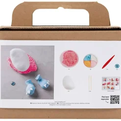 DIY Kit Mini Modellering Monster Freddy pink neon