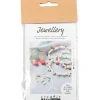 DIY Kit mini Smykker Elastikarmbånd og ørering