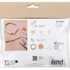 DIY Kit Mini Smykker Rosakvartshalskæde og -armbånd