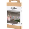 DIY Kit Modellering, Julefigurer af pulp, ass. farver, 1 pk.