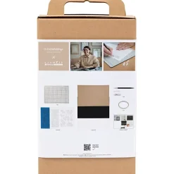 DIY Kit Papirkunst, Billeder til ophæng, off white