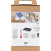 DIY Kit Resin Støbning, Skulptur, beige, off white