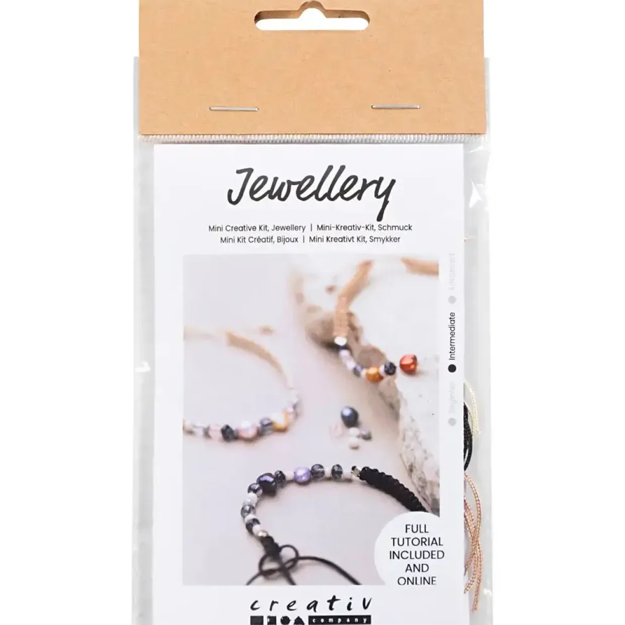 DIY Kit Smykker Armbånd med knyttet lås