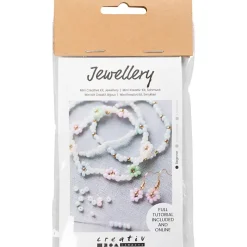 DIY Kit smykker elastikarmbånd og ørering