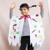 DIY Kit Spooky Udklædning, Kappe og hårbøjle, ass. farver, 1 pk.