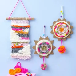 DIY Kit Vævning | Vægophæng, ass. farver | 1 pk.
