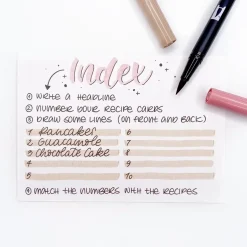 DIY Recipe Kit opskriftssæt Tombow (7)