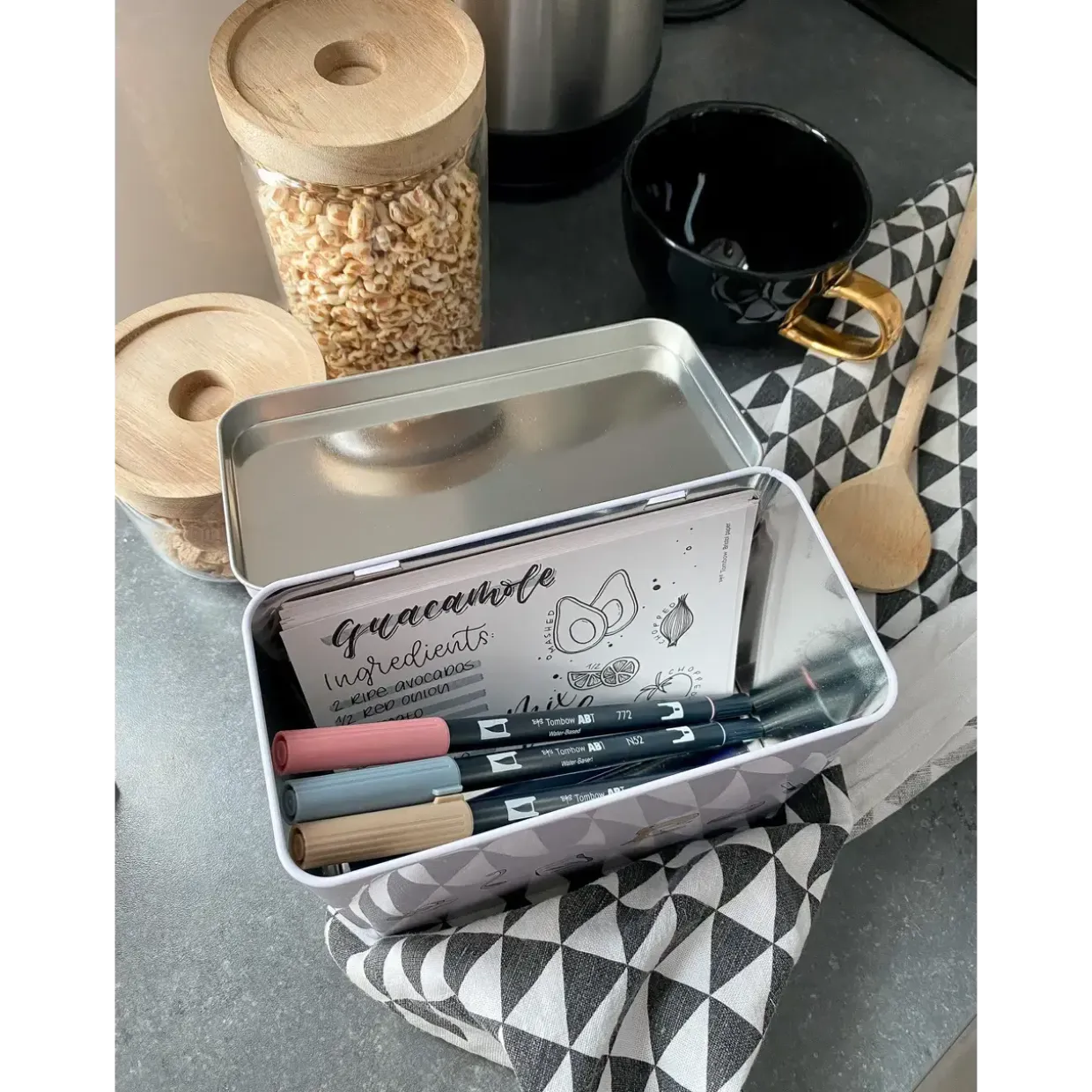 DIY Recipe Kit opskriftssæt Tombow (7)