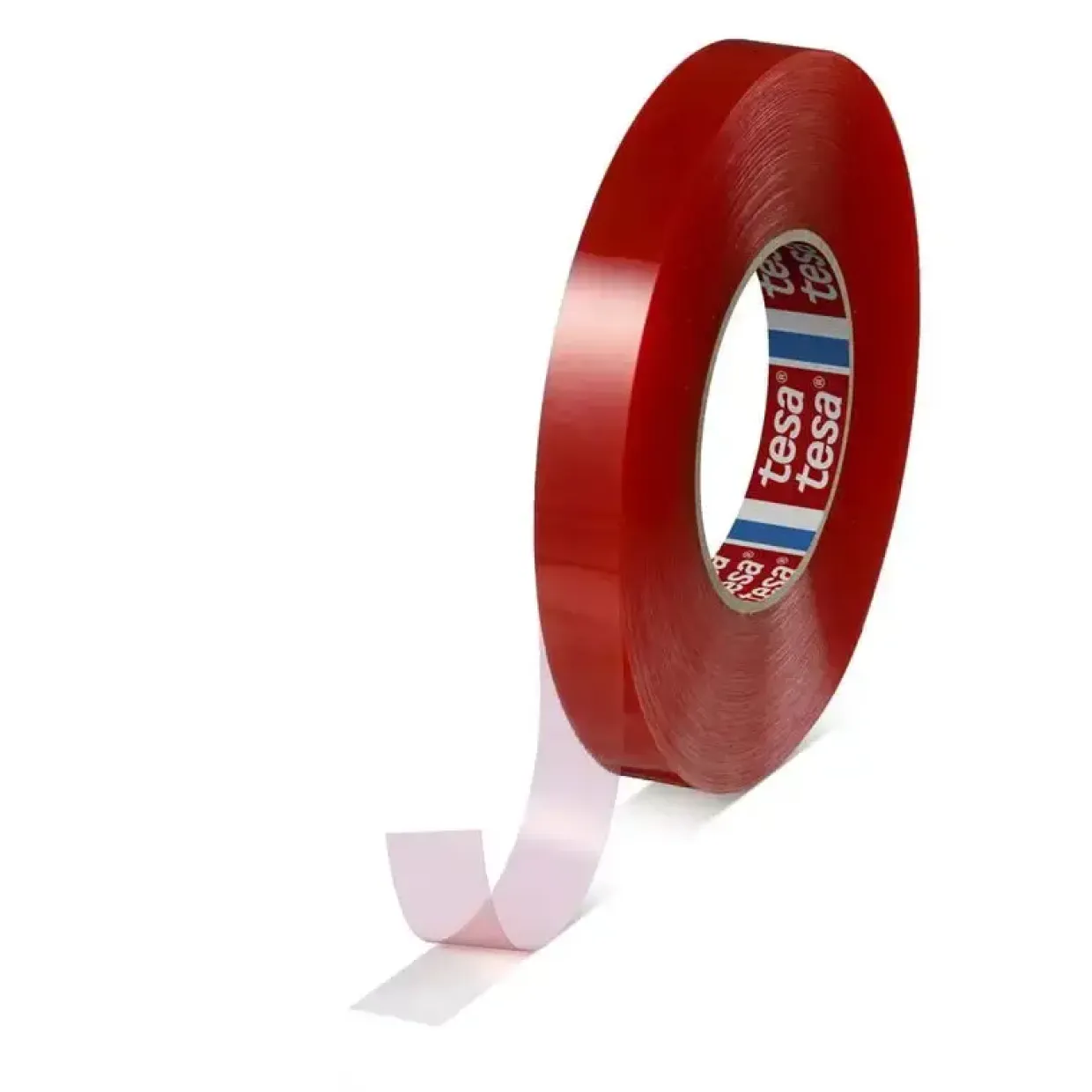 Dobbeltklæbende tape tesa 4965 19mmx50m Rød - 16 stk