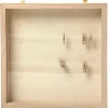 3D ramme størrelse 23 x 23 cm dybde 35 mm | kejsertræ