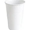 Drikkebæger - ABENA Gastro - Hvid PP m/riller - 20 cl (23 cl) - 3000 stk