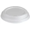 Drikkelåg ABENA Gastro Ø8cm hvid CPLA - 1000 stk