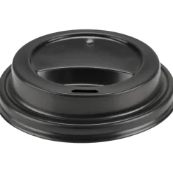 Drikkelåg ABENA Gastro Ø8cm sort PP - 1000 stk
