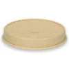 Drikkelåg Pap Ø90xH16mm Til Kaffebæger Natur Verive - 20 ps x 50 stk/krt