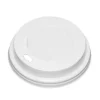 Drikkelåg PS Plast Ø80xH20mm Til Kaffebæger Hvid Catersource - 10 ps x 100 stk/krt