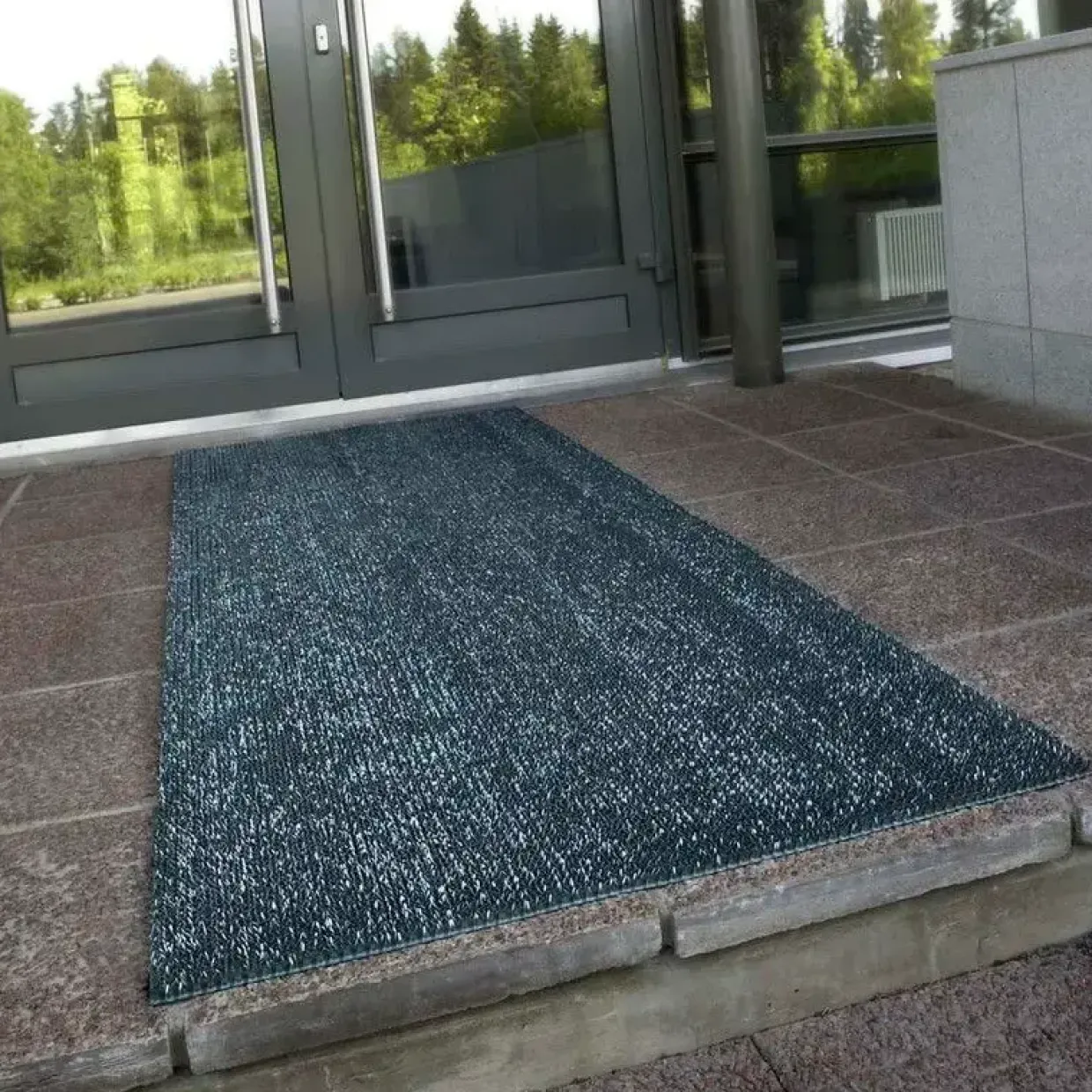 Dørmåtte - Finnturf - 45x60cm - Sort