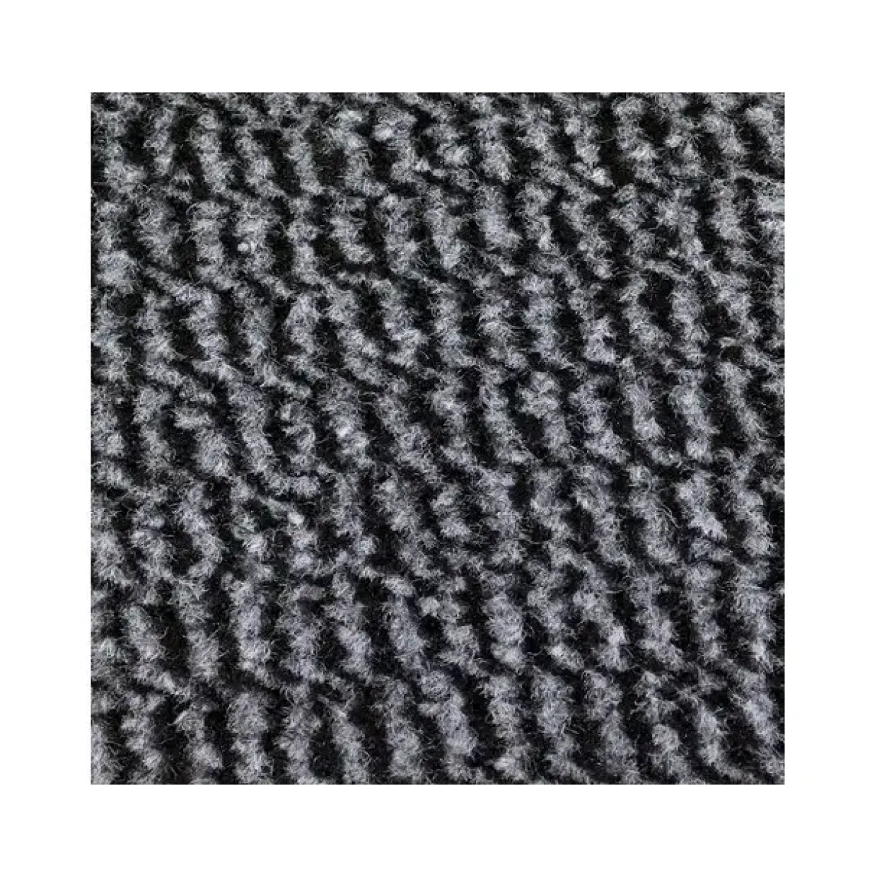 Dørmåtte - Matting - Faro grå 40x60cm 7mm med kantliste PP vinyl