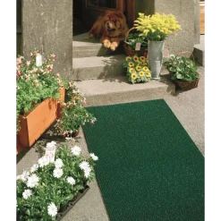 Dørmåtte - Skrabemåtte Astro Turf grøn 55x90cm