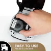 Dymo D1 Tape - 9 mm x 7 m - Sort/Hvid