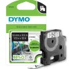 Dymo D1 tape - permanent nylon tape 12mmx3,5m - black|white