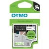 Dymo D1 tape - permanent polyester tape 12mmx5,5m - black|white