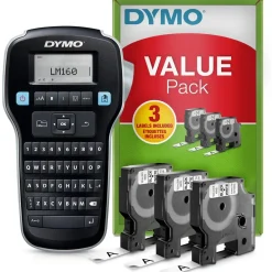 Dymo LabelManager 160 valuepack + 3x12mm tape