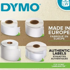 Dymo LabelWriter 102mm X 210mm DHL Labels 6 Rolls of 140 Labels