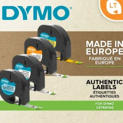 Dymo LetraTag Tape paper - 1 stk