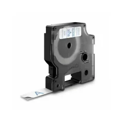 DYMO Tape D1 45014 - Etiket tape 12 mm blå på hvid - 5 stk