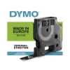DYMO Tape D1 45811 - Label tape 19 mm hvid på sort - 5 pakker