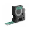 DYMO Tape D1 45809 - Label tape 19 mm sort på grøn